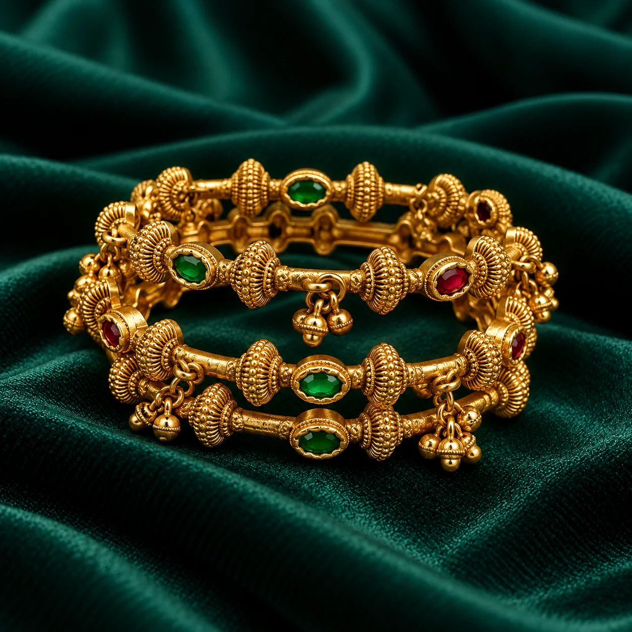 Antique Desiner Stoned Bangles